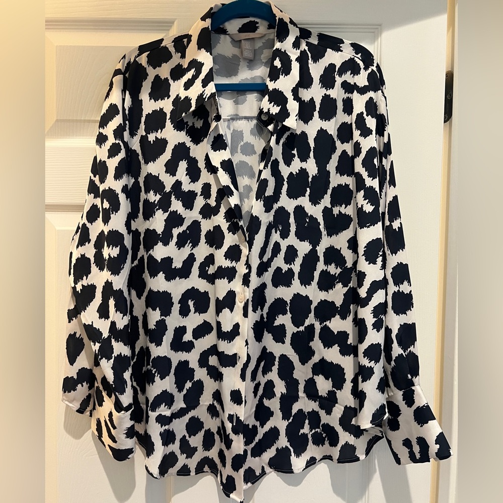 H&M Satin Blouse